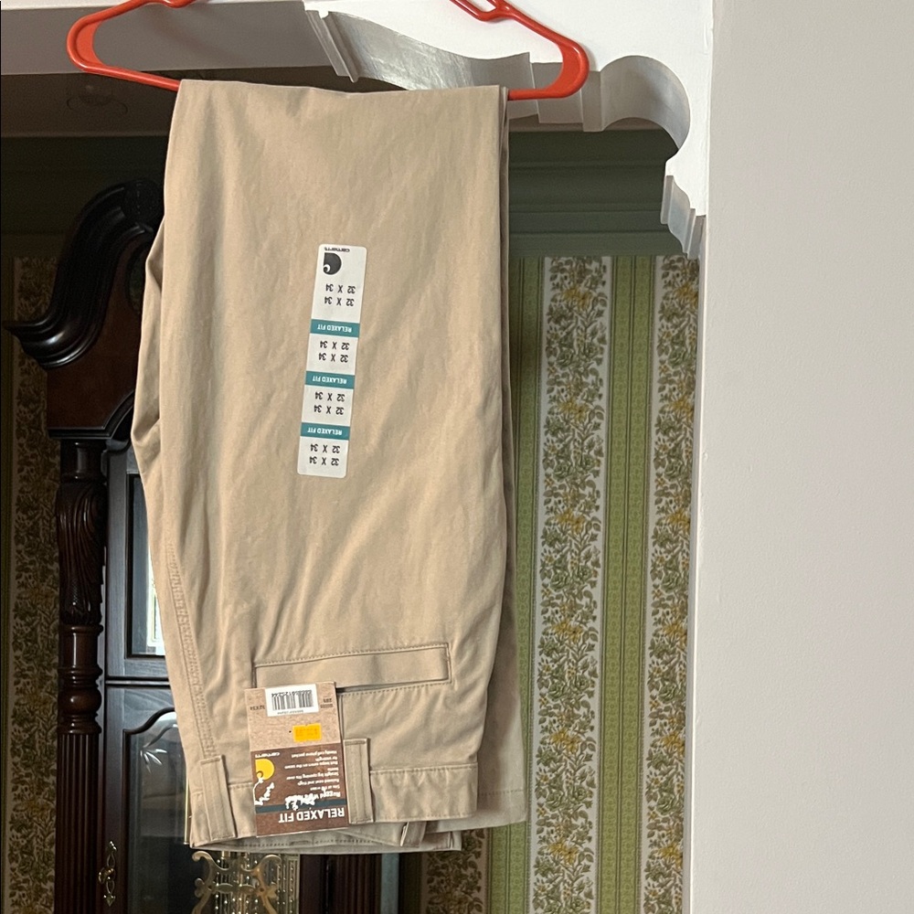 Carhartt Men's Khaki Chinos